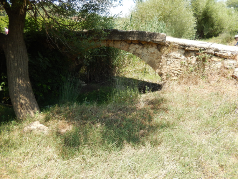 Main arch - southern face of bridge Taken by Roman Roads Trip 2 team, 6/16/13 